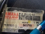 Yamaha 4KB-2637E-02-00 Cable. Fixed Price $49.95.