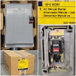 Brand New Square Ac Manual Starter 2510 MCW1 Nema Size M-1, 3HP Max. Fixed Price $349.00.