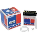 Parts Unlimited 12V Heavy Duty Battery Kit Yamaha Tri-moto YB14A-A1 2113-0180. Fixed Price $72.74.