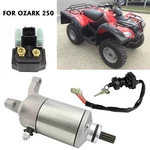 Starter For Suzuki Ozark LT-F250 2002-2014 With Relay & Ignition Key Switch. Fixed Price $49.24.