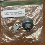 Ignition Switch, 6 Terminal With Keys For Prime Line 7-01895, 701895 Lawn Mower. Fixed Price $16.00.