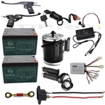 24V 500W Kit Brush Motor Controller Battery Electric Scooter Atv Bike Go Kart. Fixed Price $276.85.