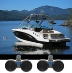 2) Rockville DWB65B Dual 6.5" Black 1200W Marine Wakeboard Tower Speaker Systems. Fixed Price $194.90.