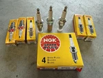 Ngk Spark (standard) Resistor 5722 BR9ES New 6 Used 8 Plugs Total. Fixed Price $11.99.