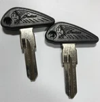 Replacement Blanks For Indian Scout Motorcycles 2-KEY Safeco Brands. Fixed Price $21.00.