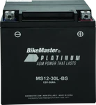 Bikemaster Agm Battery MS12-30L-BS. Fixed Price $150.99.