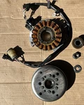 04-13 Yamaha Grizzly 125 Stator Magneto Alternator Generator Flywheel Rotor. Fixed Price $115.00.