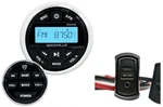 Rockville RGHR2 Marine Gauge Hole Receiver Radio W/ Bluetooth/dash Usb+remote. Fixed Price $152.95.