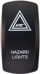 Xtc Power Products Dash Switch Rocker Face Hazards SW00-00119013. Fixed Price $22.79.