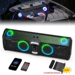 Kemimoto Midnight 90 Golf Cart Stereo System Rgb 800W Sound Bar With Subwoofer. Fixed Price $579.99.