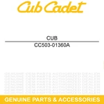 Cub Cadet 503-01360A Spring Assembly Cargo Bed Challenger MX750 MX550 Eps. Fixed Price $156.66.