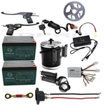 24V 500W Brush Lectric Motor Kit Controller Sprocket Go Kart Scooter Atv Ebike. Fixed Price $289.46.