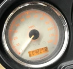 2008 Harley Road Glide Speedometer Odometer Gauge Silver 67261-08 Video #4162. Fixed Price $149.44.