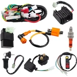 Amavoler Set Of 8 Complete Wiring Harness Cdi Ignition Coil Solenoid Relay Sp.... Fixed Price $82.18.