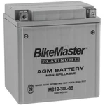 Bikemaster Platinum Agm Battery MS12-30L-BS. Fixed Price $103.99.