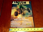 Kawasaki Tecate Kxf 250 Orginal 1987 Ad. Fixed Price $13.45.