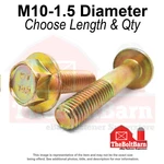 M10-1.5 Class 10.9 Hex Flange Screws Frame Bolts Zinc Yellow (pick Length &qty). Fixed Price $530.58.