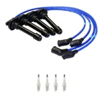 Ngk 7MM Wire Set Platinum Spark Plug Kit For Honda Crx Hf Fi 1.5L L4 D15B6. Fixed Price $75.95.