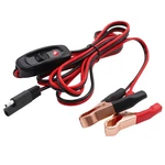 Mxuteuk 8FT Sae 16AWG Wire Harness With On/off Switch Gold Alligator CLIPS,12.... Fixed Price $17.53.