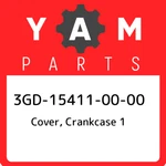 3GD-15411-00-00 Yamaha Cover, Crankcase 3GD154110000, New Genuine Oem Part. Fixed Price $65.12.