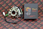 New Yamaha Banshee Stator With +/-10 Aluminum Adjustable Timing Plate 1995-2006. Fixed Price $83.99.