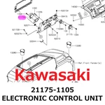 New Kawasaki Genuine 2016-2024 Mule KAF1000 Electronic Control Unit 21175-1105. Fixed Price $549.99.