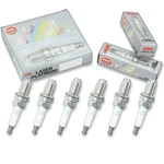 Pcs Ngk Laser Platinum Spark Plugs For 2000 Bmw 328CI 2.8L L6 - Engine Kit Mc. Fixed Price $58.71.