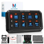 Mictuning 8 Gang Switch Panel Led Light Electrical Relays System Marine 12/24V. Fixed Price $84.39.