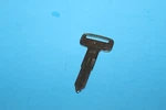 Nos Genuine New Yamaha Key Blank F (#1230) 90890-55818. Fixed Price $9.95.