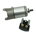 Starter Motor & Solenoid Relay Fit For Yamaha YFM350 Grizzly 07-14 .... Fixed Price $82.60.