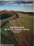 2008 Polaris Sportsman 500 Efi X2 Touring H.o. Atv Service Manual : 9921315. Fixed Price $140.42.