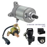 Starter+relay For Polaris Sportsman 500 Efi 2006-2009 18645 With Ignition Switch. Fixed Price $41.65.