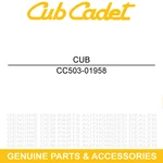 Cub Cadet 503-01958 Cargo Bed Side Panel Right Hand Camo Challenger MX750 MX550. Fixed Price $230.41.