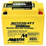 Motobatt MB9U 12V Motorcycle Battery 11AH 140CCA Agm Powersport 1YR Warranty. Fixed Price $74.95.