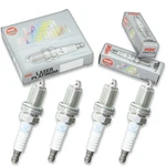 Pcs Ngk Laser Platinum Spark Plugs For 1990-1991 Mazda 323 1.8L L4 Vx. Fixed Price $55.65.