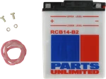 Parts Unlimited Battery RCB14-B2. Fixed Price $87.95.