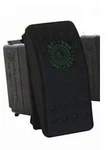 Dragonfire Racing On/off Rocker Switch-green Light For 2009 Polaris Ranger Rzr. Fixed Price $31.99.