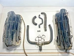2009 Kawasaki KX250F Left Right Radiator Louvers Hoses Complete Cooling System. Fixed Price $89.99.