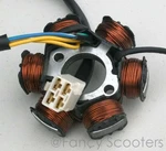 Dc Stator Plate 6 Coils And 4 Wires For Atvs, Pocket Bikes, Mini Choppers. Fixed Price $25.27.