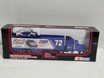 Ken Bouchard #72 Auto Palace Racing Champions Transporter Truck Car 1:64 '91 1ST. Fixed Price $13.95.