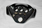 Suzuki LTZ400, Kawasaki KFX400,LTZ, Black Handlebar Dash Cover 03-08. Fixed Price $68.95.