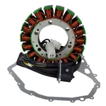 Stator + Crankcase Cover Gasket For Suzuki Ltf 400 Eiger Manual 2002-2007. Fixed Price $219.98.