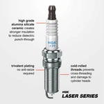 Spark Plug-laser Iridium Ngk 6588 Fits 02-06 Honda RVT1000R RC51. Fixed Price $43.99.