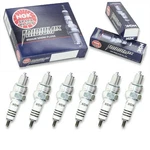 Pcs Ngk Iridium Ix Spark Plugs For 1953-1955 Aston Martin DB2-4 2.6L L6 Qc. Fixed Price $56.10.