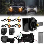Mictuning Utv Turn Signal Kit Horn Plug-n-play Blinker Rocker Switch Lights. Fixed Price $73.50.