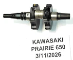 Kawasaki Brute Force 650 Crankshaft 13031-0078 Beautiful Shape!. Fixed Price $233.75.