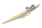 Alpha Sports 87720-131-00F Right Fuel Tank Decal Kolt Qty Nos. Fixed Price $44.99.
