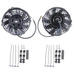7" Universal Radiator Condenser Cooling Fan Assembly For 2003-2007 Infiniti G35. Fixed Price $36.97.