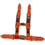 Orange 3" 4-POINT Utv Harness 50 Cal Pro-series Race Latch. Fixed Price $124.99.