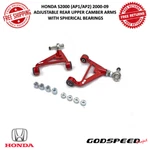 Godspeed Rear Upper Camber Arms Spherical Bearings For 00-09 Honda S2000 AP1 AP2. Fixed Price $270.00.